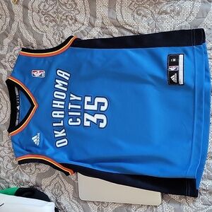 Oklahoma City Thunder Kevin Durant jersey, Youth medium